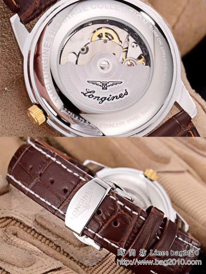 LONGINES浪琴 經典兩針半 精品男士腕表 WSS0866